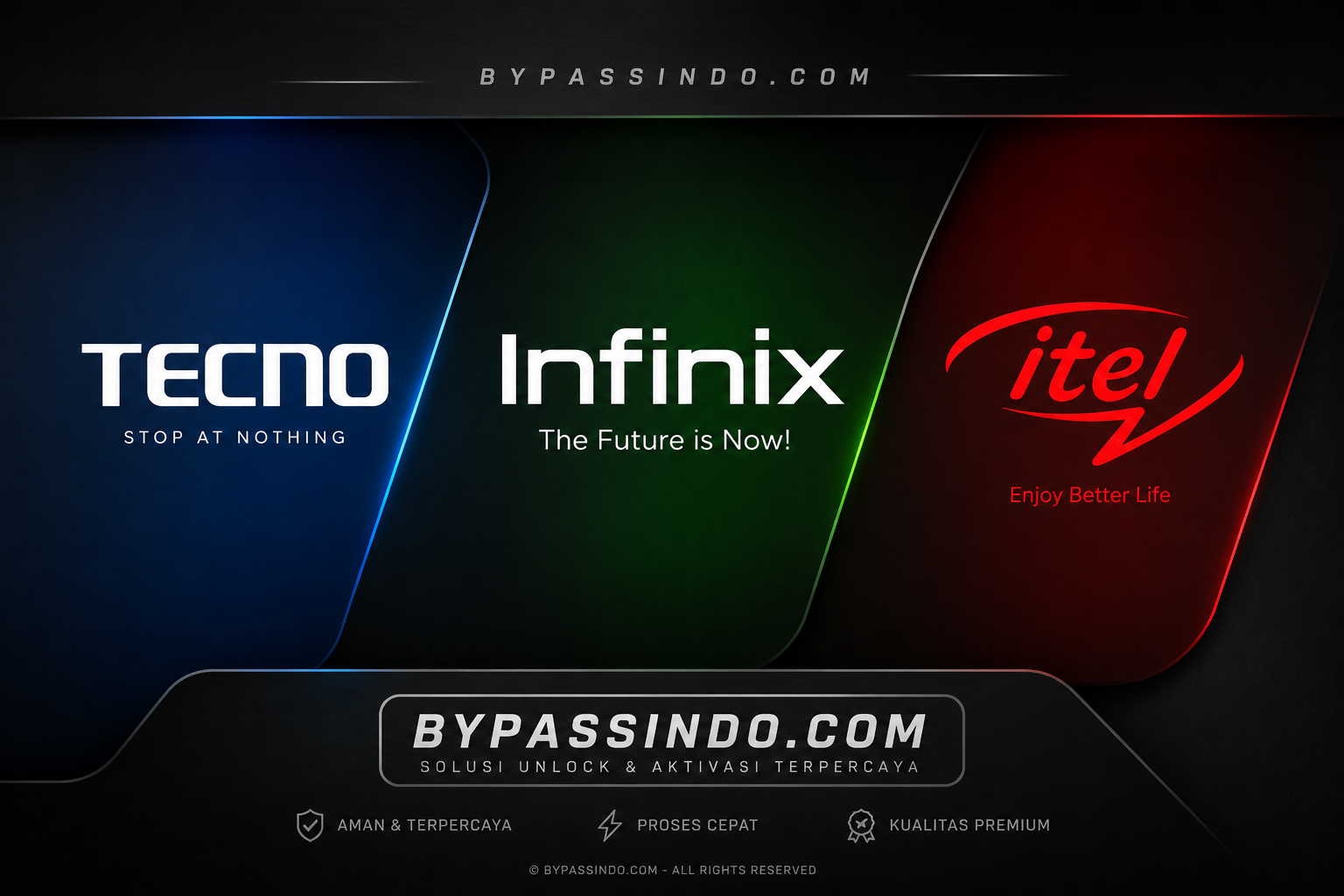Tecno ID / Infinix ID / Itel ID / Cloud ID (Semua Model Support) – Proses Instant Maksimal 24 Jam